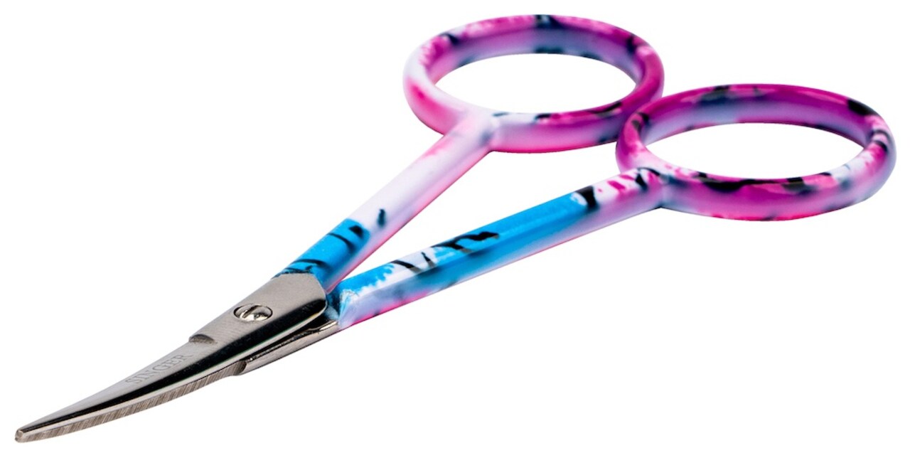 SINGER Curved Embroidery Scissors 4-Pastel